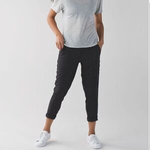 Lululemon Street To Studio Pant II *Unlined 28" Black Women’s Sz 6